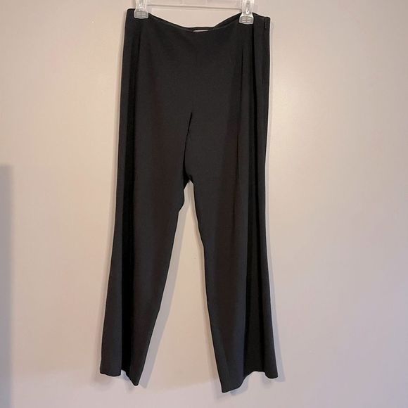 J.Jill Black Stretch Pant Wide Leg | SZ 8 - Picture 3 of 11